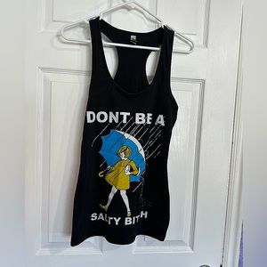Graphic Racerback Tank Top